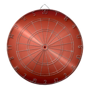 Metallgehäuse aus Kupfer Dartscheibe
