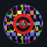 Metallgehäuse für Sneakit-Interlock-Metallgehäuse Dartscheibe<br><div class="desc">Viel Spaß mit diesem Designer Sneakit Target Dartboard von Artist Lollie Ortiz.</div>