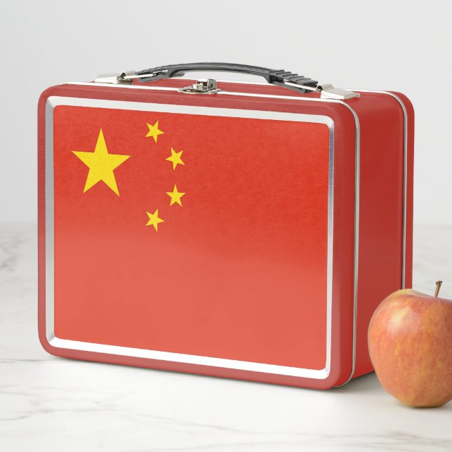 Metallgehäuse mit China Metall Brotdose (Beispiel)