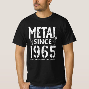 Metallgeschenk Geburtstag Vintag 1965 T-Shirt