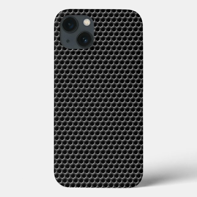 Metallgittermuster - Hintergrund Case-Mate iPhone Hülle (Rückseite)