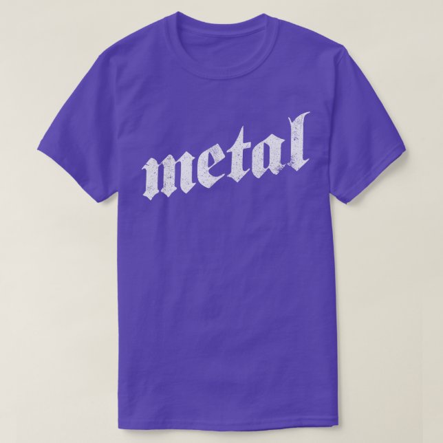 Metallgotik T-Shirt (Design vorne)