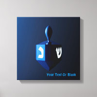 Metallic Blue Dreidel