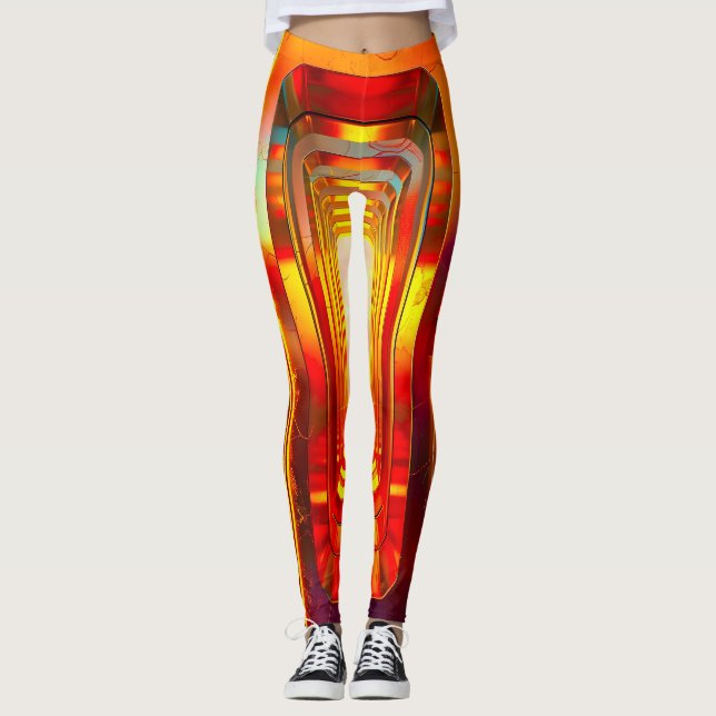 Metallic Celestial Sky Leggings (Vorderseite)