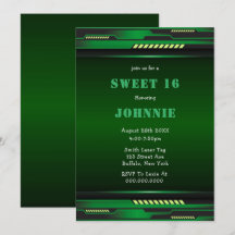 Metallic Futuristic Sweet 16 Geburtstagsparty Einl