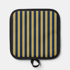 Metallic Gold and Navy Functional Stylish Topflappen