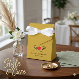 Metallic Gold Large Zent Fevor Box für Hochzeiten Geschenkschachtel
