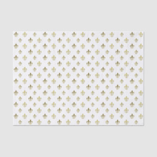 Metallic Gold Lilie Französisches Tissue Paper Seidenpapier