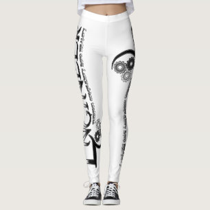 Metallic-Ingenieur - Komplexität in der Realität Leggings