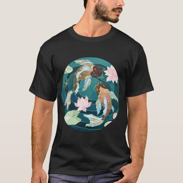 Metallic Koi III T-Shirt (Vorderseite)