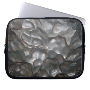 Metallic Meteorite Rock Pattern, Laptopschutzhülle