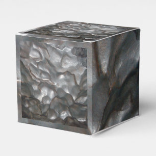 Metallic Meteorite Rock Print, Geschenkschachtel
