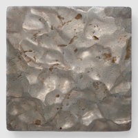 Metallic Meteorite Rock Print,