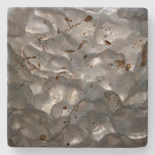 Metallic Meteorite Rock Print, Steinuntersetzer