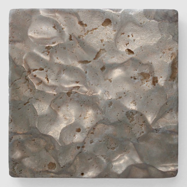 Metallic Meteorite Rock, Steinuntersetzer (Vorderseite)