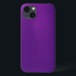 Metallic Royal Lila Case-Mate iPhone Hülle<br><div class="desc">Erstellen Sie das perfekte Geschenk mit einer maßgeschneiderten metallischen Oberfläche. Anpassen mit Bildern, Kunstwerken und/oder Text. (Tipp: Versuchen Sie, sowohl Bilder als auch Text zu kombinieren, um wirklich personalisierte Ergebnisse zu erzielen.)</div>