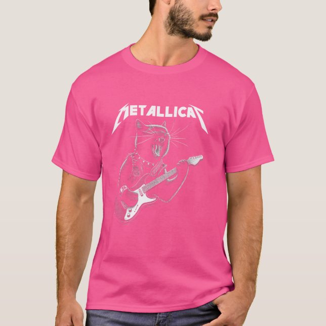 Metallicat - Funny Cat 1 T-Shirt (Vorderseite)
