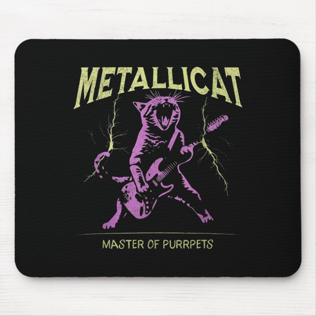 Metallicat Master Of Purrpets  Mousepad (Vorne)