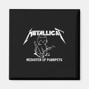 Metallicat Meowster of Purpets - Funny Cat 1 Magnet