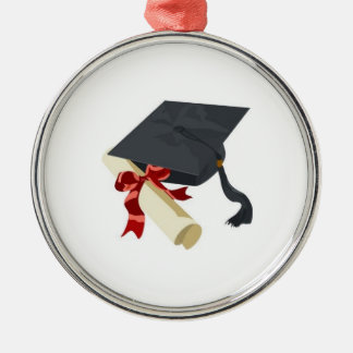 Métallique Casquette d'obtention du diplôme et ornement de