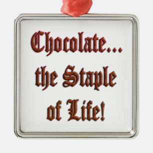 Métallique Chocolat the Staple of Life Br. Prem. Ornement car