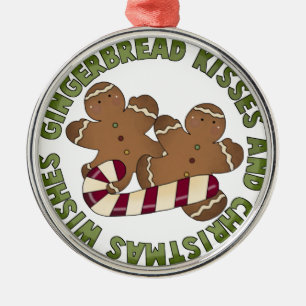 Métallique Gingerbread Bisses Keepsaké Ornement