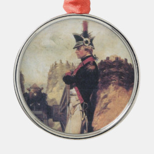 Métallique Jeune ornement d'Alexander Hamilton