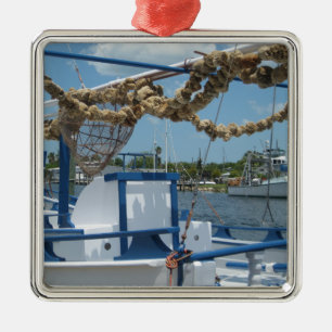 Métallique Ornement de bateau d'éponge de Tarpon Springs