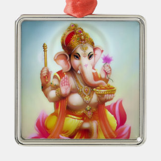 Métallique Ornement de Ganesha - version 10