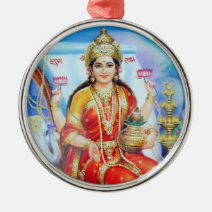 Métallique Ornement de Lakshmi - version 1