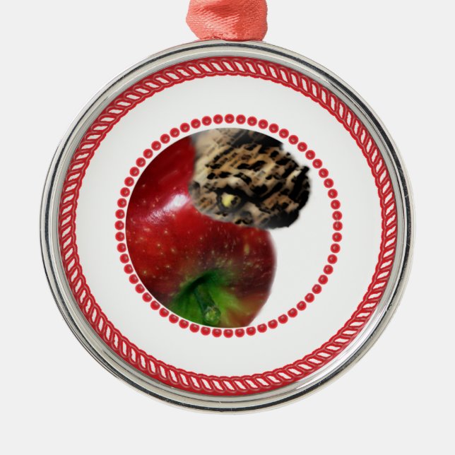 Métallique Ornement de serpent Jesse Tree (Devant)