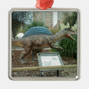 Métallique Ornement de Spinosaurus Dinosaur