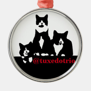 Métallique Ornement de TuxedoTrio