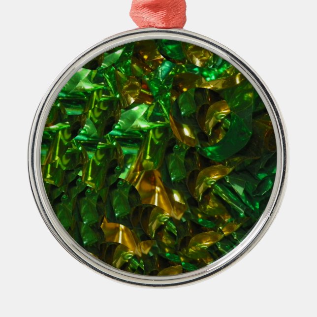 Métallique Ornement d'émeraude d'or (Devant)