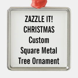 Métallique Ornement fait sur commande d'arbre de Noël de