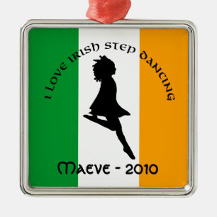 Métallique Ornement irlandais de danse d'étape