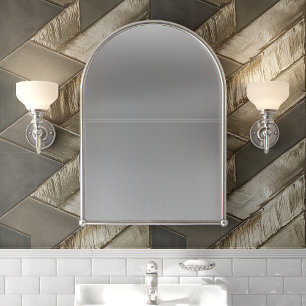 Metallisch Bronze Fischgräten Chevron Tapete