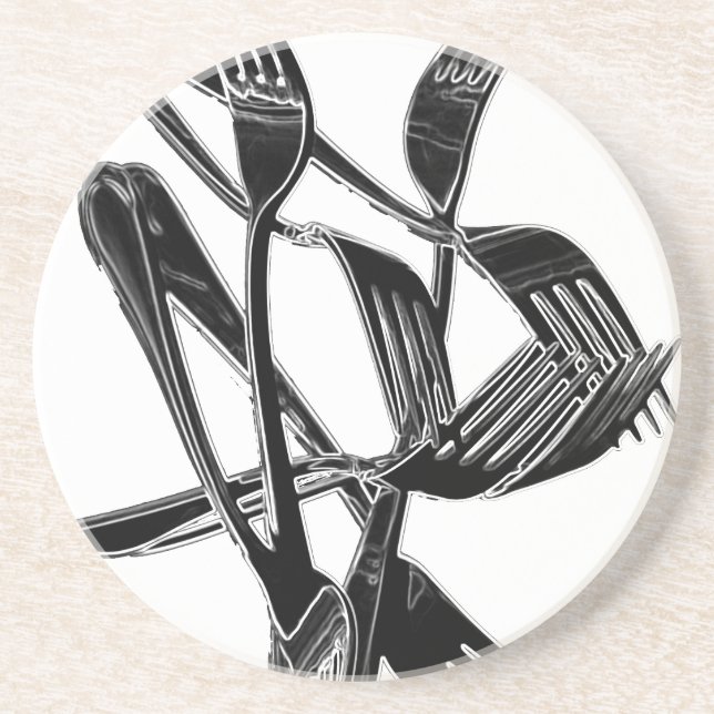 metallisch sandstein untersetzer (Vorne)