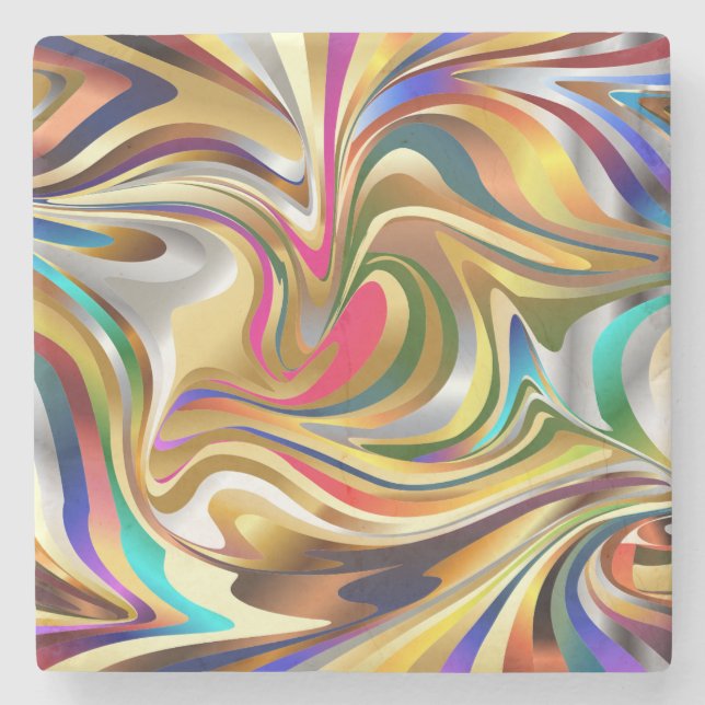 metallisch steinuntersetzer (Vorderseite)