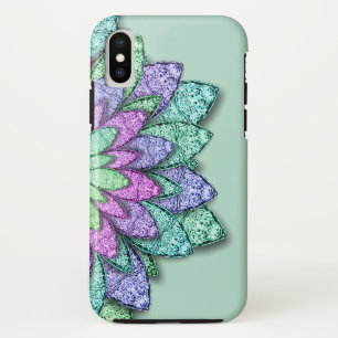 Metallische Blume Case-Mate iPhone Hülle