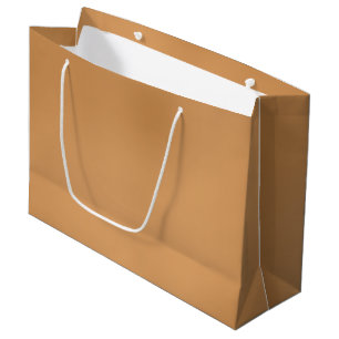 Metallische bronzefarbige große Geschenk-Tasche Geschenktüte