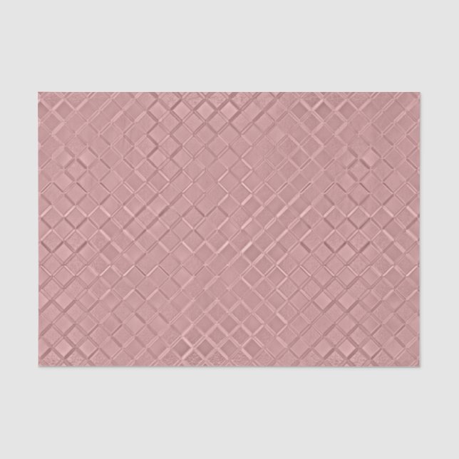 Metallische Diamantmuster Seidenpapier (Vorderseite)
