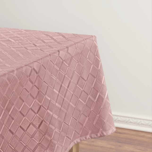 Metallische Diamantmuster Tischdecke (Beispiel)