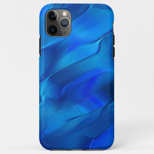 Metallische Dünen in lebhaften blauen Tönen Case-Mate iPhone Hülle