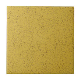 Metallische Gold Crackle Glaze Solid Color Tile Fliese