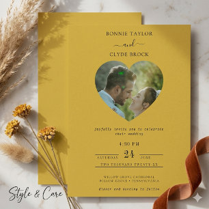 Metallische goldene klassische elegante Hochzeitse Save The Date