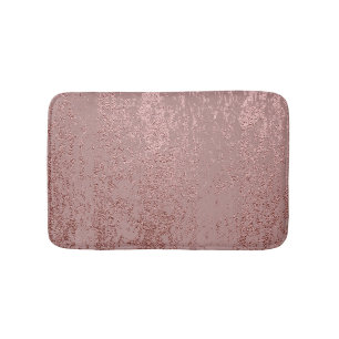 Metallische goldene Textur, Quarz aus Rose. Badematte