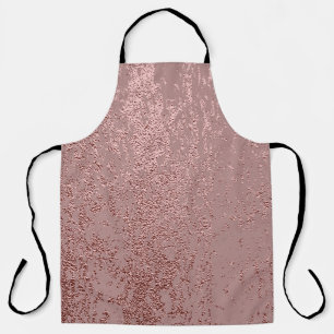 Metallische goldene Textur, Quarz aus Rose. Schürze