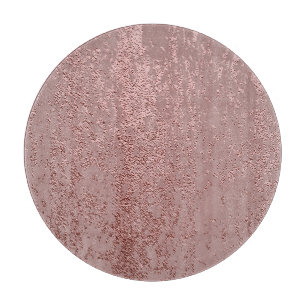 Metallische Goldtextur, Rosenquarz. Schneidebrett