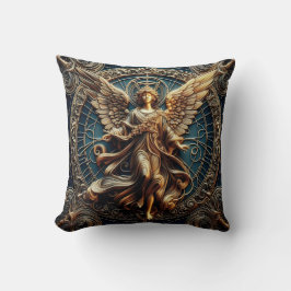 Metallische Imitate Hilfsmittel Engel Art Throw Ki Kissen
